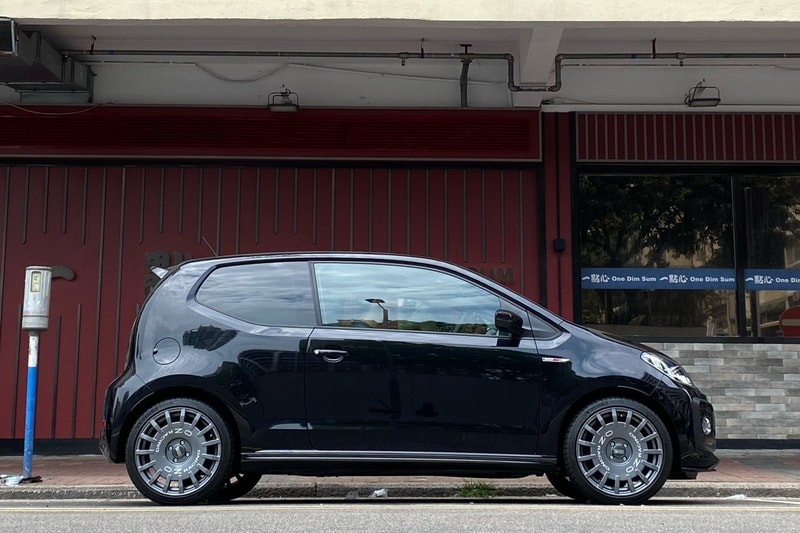 Volkswagen Up and OZ Racing Rally Racing wheels and tyre shop hk and Michelin PS4 tyres and 呔鈴
