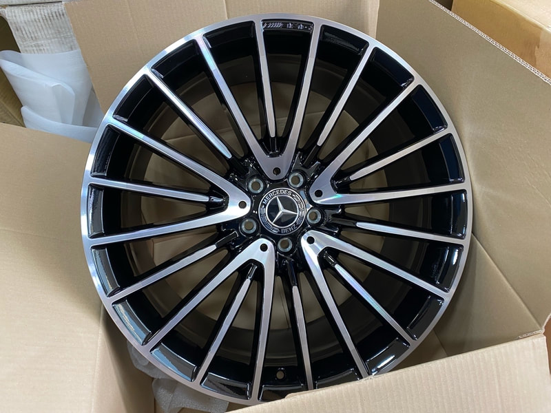 Mercedes Benz W223 S Class S450 S500 Maybach and AMG Multispoke Wheels and A2234011700 and a2234011800 and tyre shop and 輪胎店