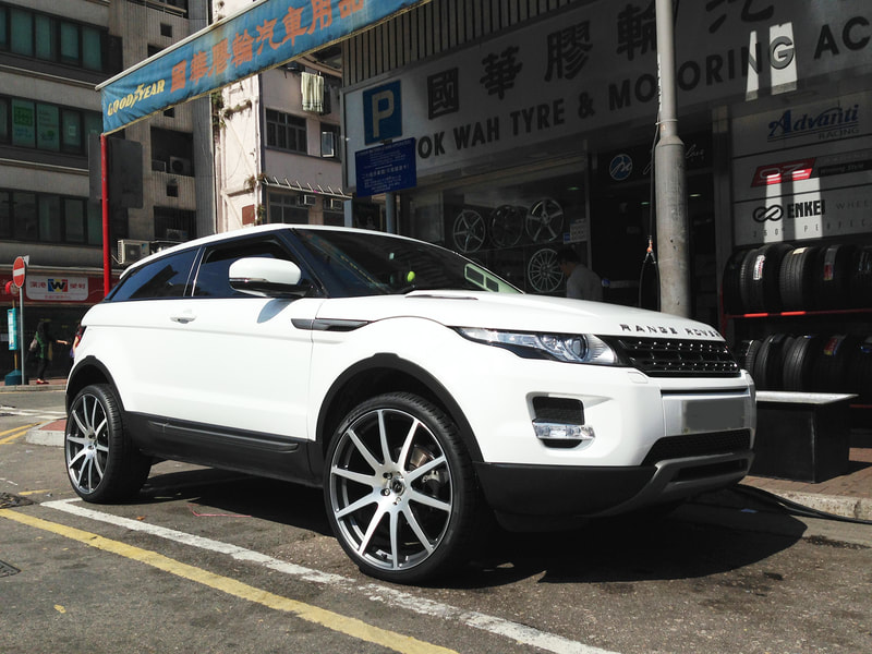 land rover evoque and Modulare Wheels B15 and wheels hk and tyre shop hk 